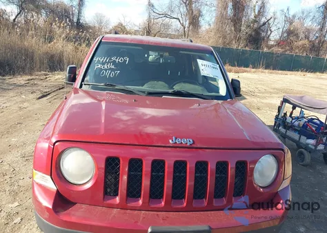 2012 Jeep Patriot Latitude из США, поврежденный, VIN 1C4NJRFBXCD541828